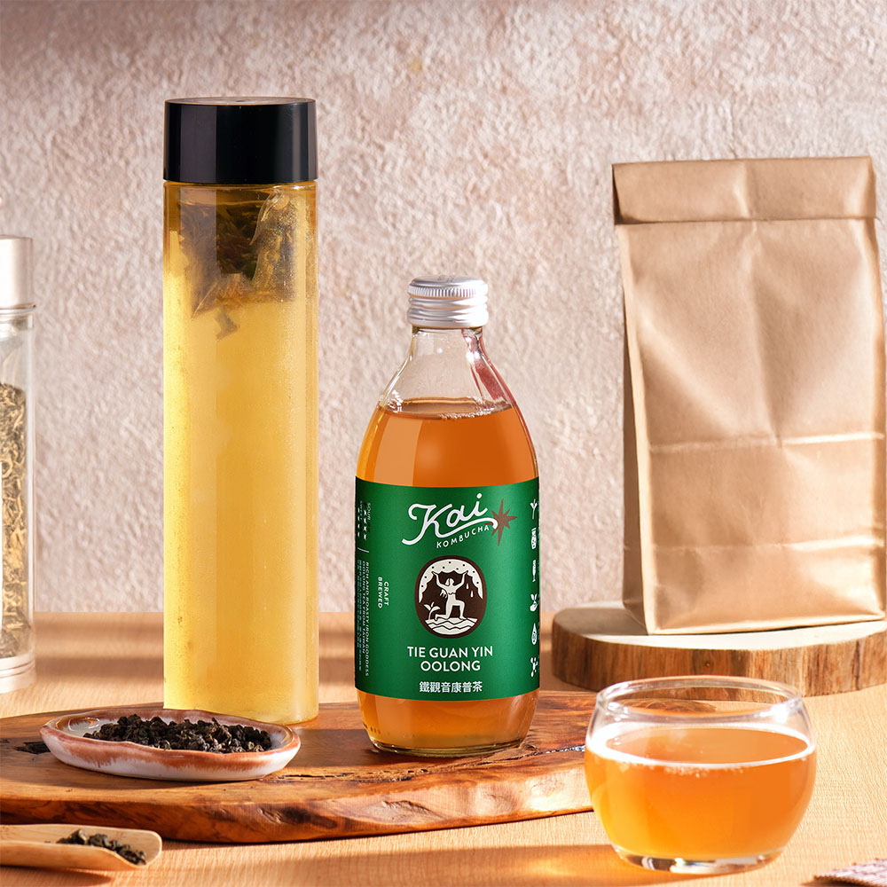 【Kai 康普茶】鐵觀音康普茶 330ml*12瓶 ▶90C005